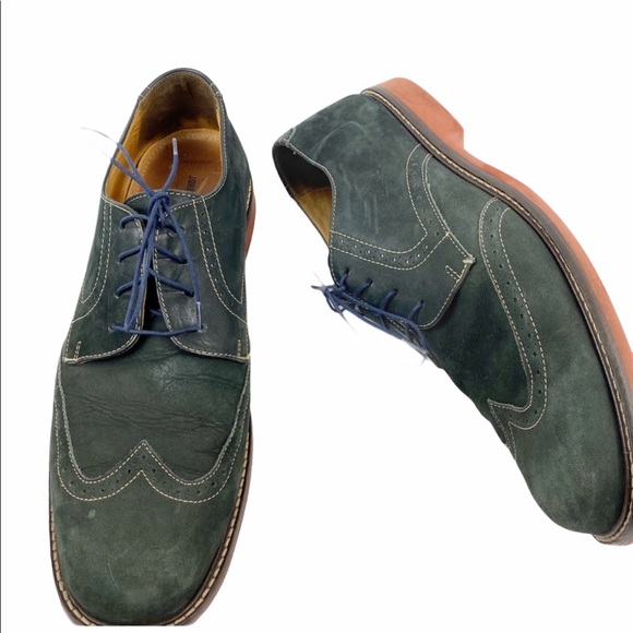 Johnston & Murphy Other - Johnston & Murphey Charcoal Grey Suede Oxfords 12M